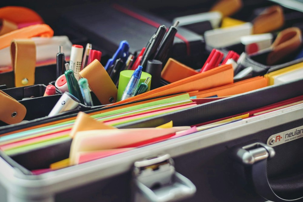 Complete Art Supplies Case